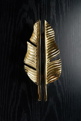 Eikenblad kledingkastdeurgreep (set van 2)